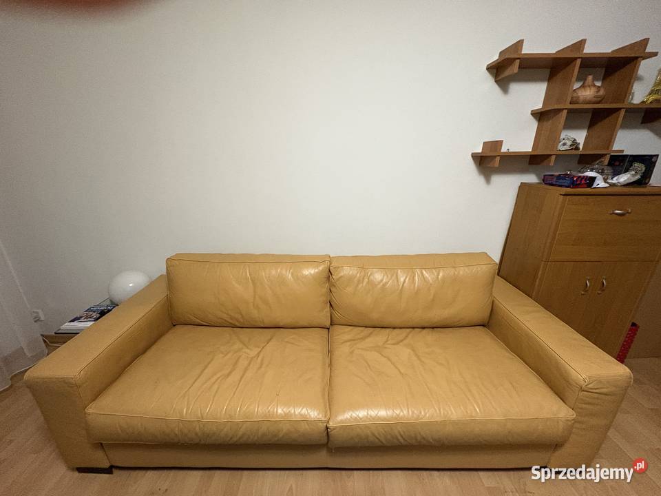 Sprzedam skórzaną sofę