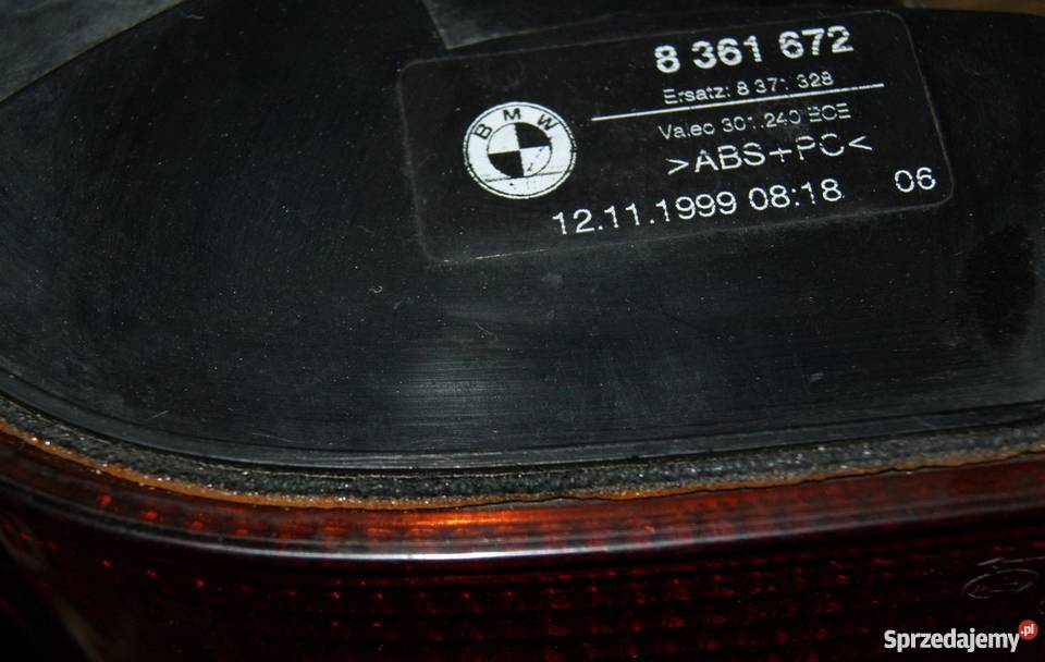 Lampy tył VW Golf z uszczelkami kpl prawalewa Części samochodowe Ksawerów
