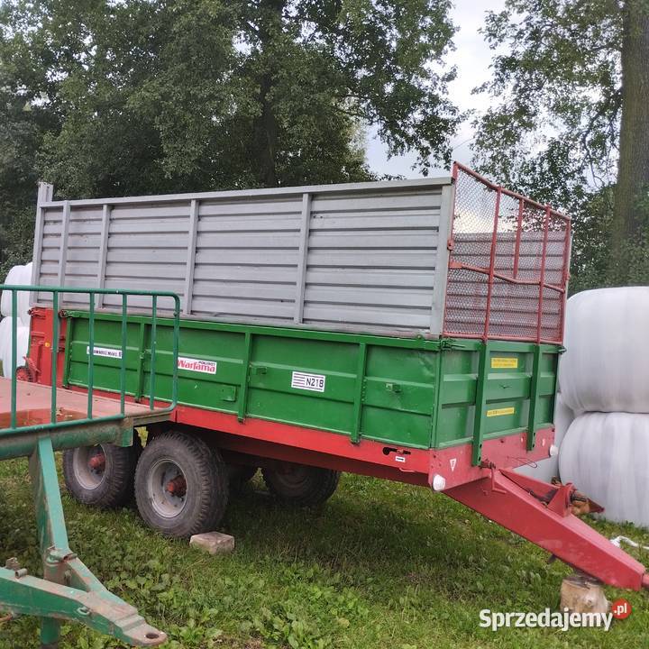 Sprzedam rozrzutnik obornika tandem 6 t warfama Budziska
