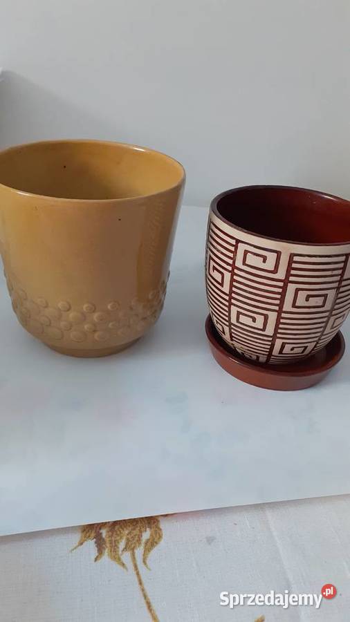 Doniczki osłonki na kwiaty doniczkowe Szczecin sprzedam