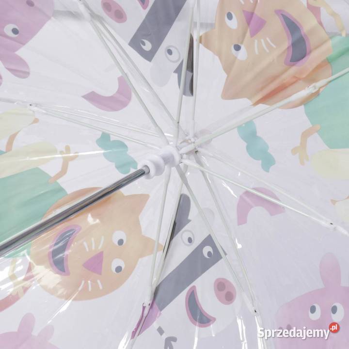 Świnka Peppa Pig Głęboki Parasol Parasolka Mogilany