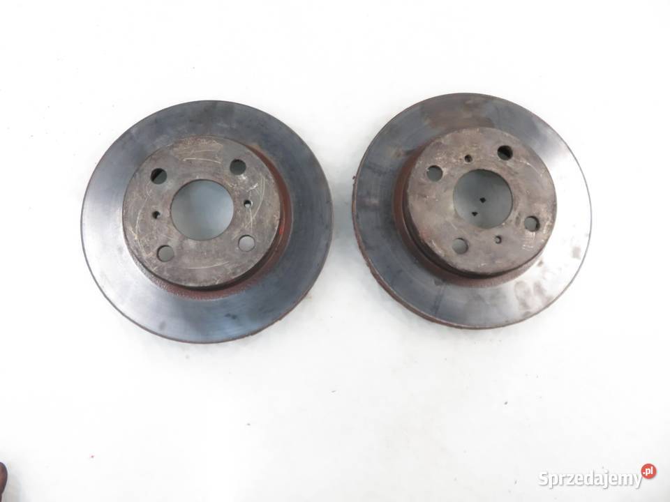 TARCZE HAMULCOWE PRZÓD TOYOTA YARIS I 10 VVT