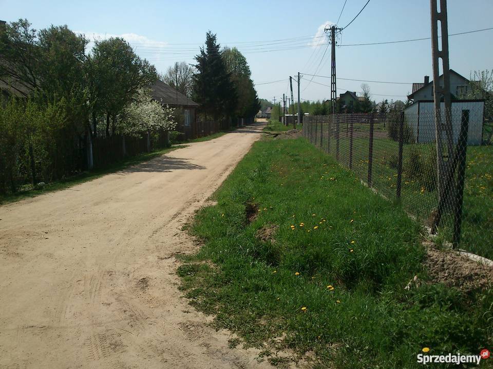 Siennica Działka Budowlana Media Prąd, Woda, Kanalizacja Sprzedajemy.pl