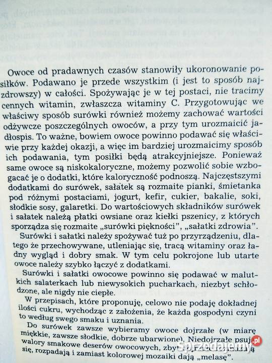 Desery zimne zdrowe przepisy kulinarne