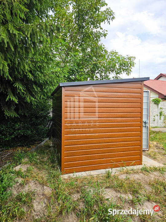 Schowek Domek Ogrodowy 25x2m drzwi Drewnopodobny Sieradz