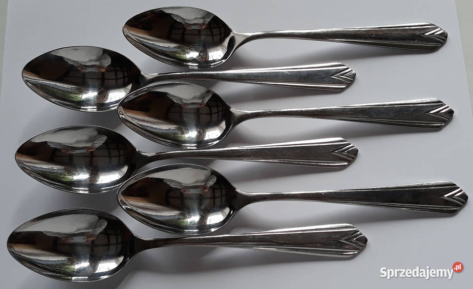 Sztućce PRL 18 elementów SIERŻANT Gerlach noże śląskie Dąbrowa Górnicza sprzedam