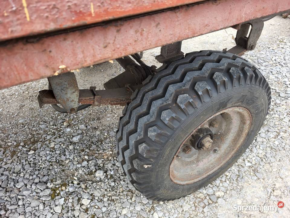 Przyczepa wywrotka zarejestrowana nieuszkodzony mazowieckie Miedniewice