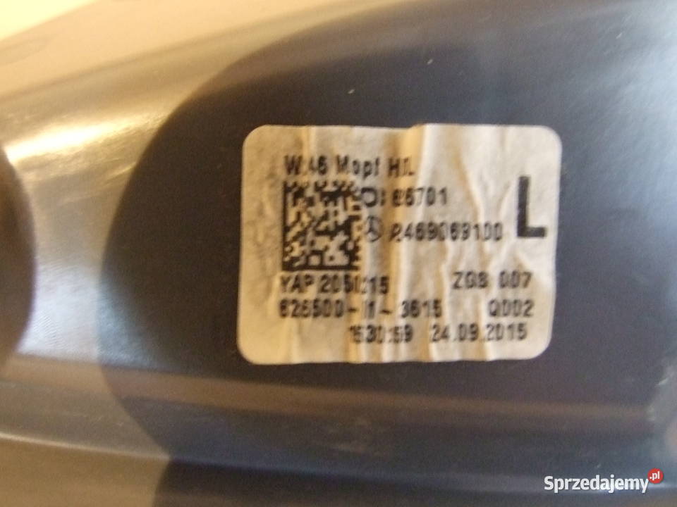 Lampa tył Mercedes B W246 lift 1418 Lampy tylne Białystok