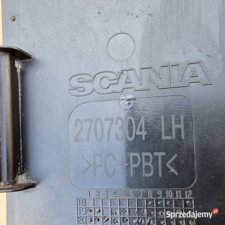 SCANIA R S NGS OSŁONA ZAŚLEPKA KLAPKA REFLEKTORA ciężarowe Bieleń