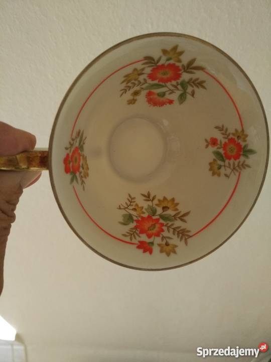 Trio śniadaniowe sygnowana porcelana Kahla Gorlice sprzedam