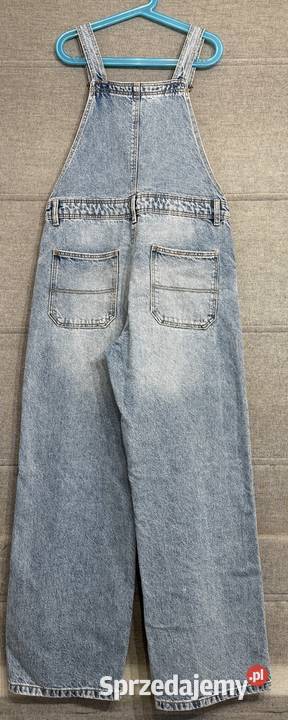 Jeansowe dziewczęce ogrodniczki ZARA rozmiar 164 dziewczynka sprzedam