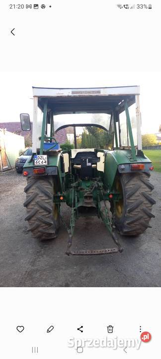 Ciągnik John Deere 2030 napęd 4x4 dolnośląskie Olszanica