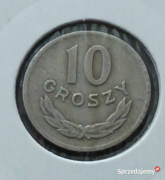 10 Groszy 1949 r CuNi wielkopolskie