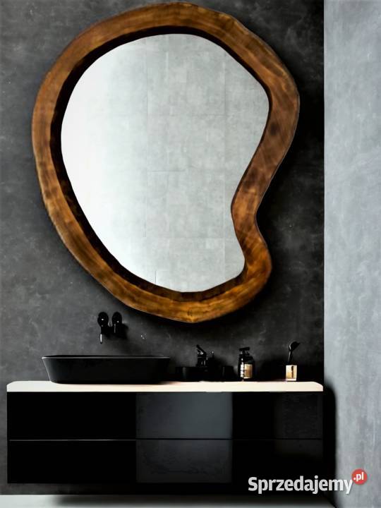 Designerskie duże lustro do łazienki w Rzeszów sprzedam