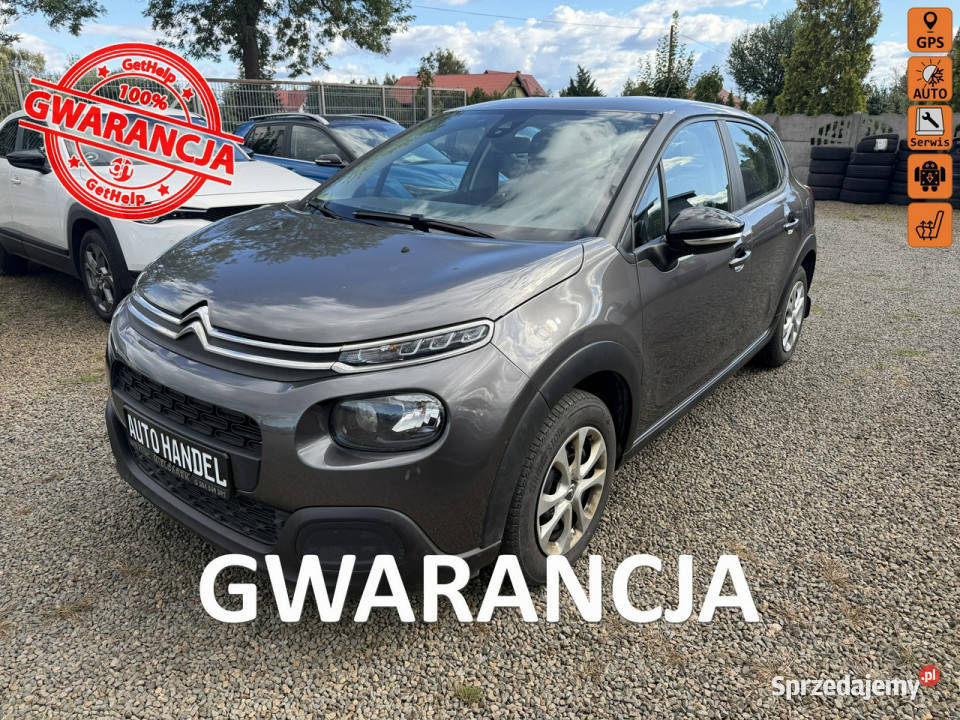 Citroen C3 navi klimatronic gwarancja III 2016 elektryczne lusterka Zbąszyń