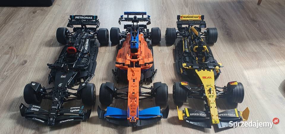 Samochód bolid klocki konstrukcyjne lego Formuła Plastik