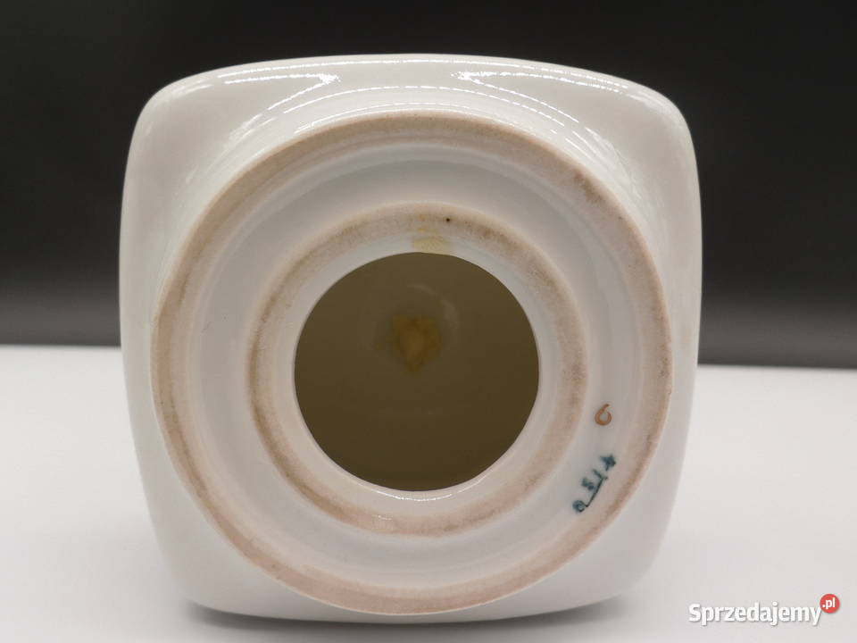 Świecznik Porcelanowy Lichte Fine China GDR Raszków