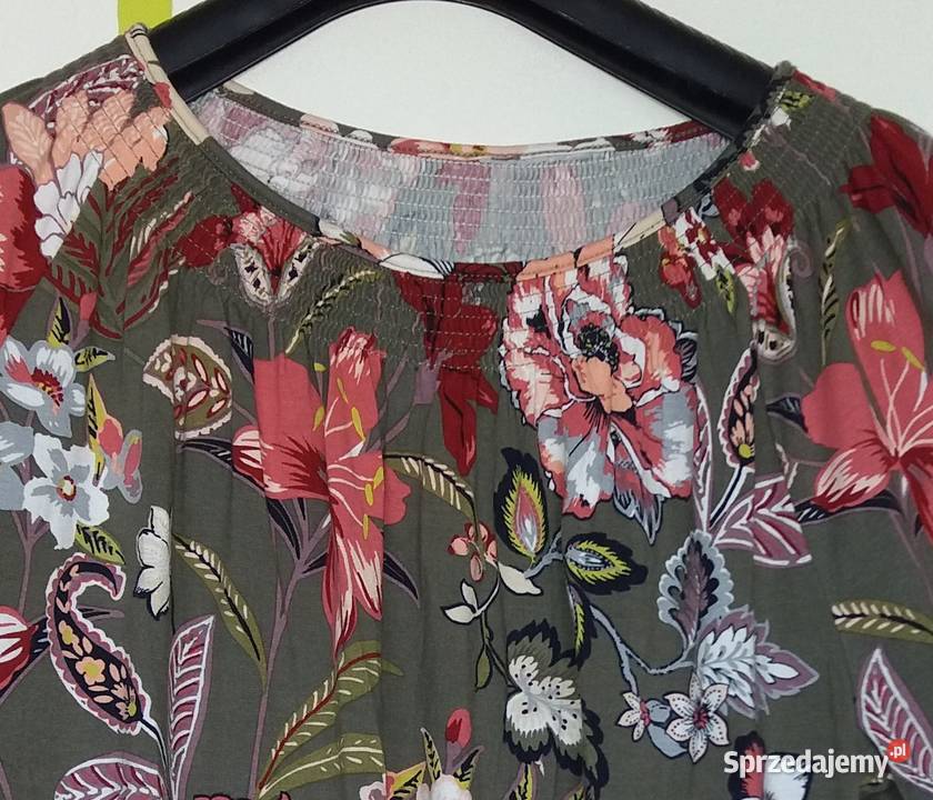 L46 Wygodna kolorowa bluzka Rozmiar 46 Gliwice