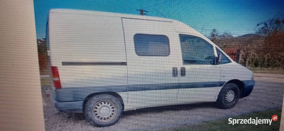 Kanapa 3 osobowa Fiat Scudo 1 Expert Jumpy manualna małopolskie Gorlice sprzedam