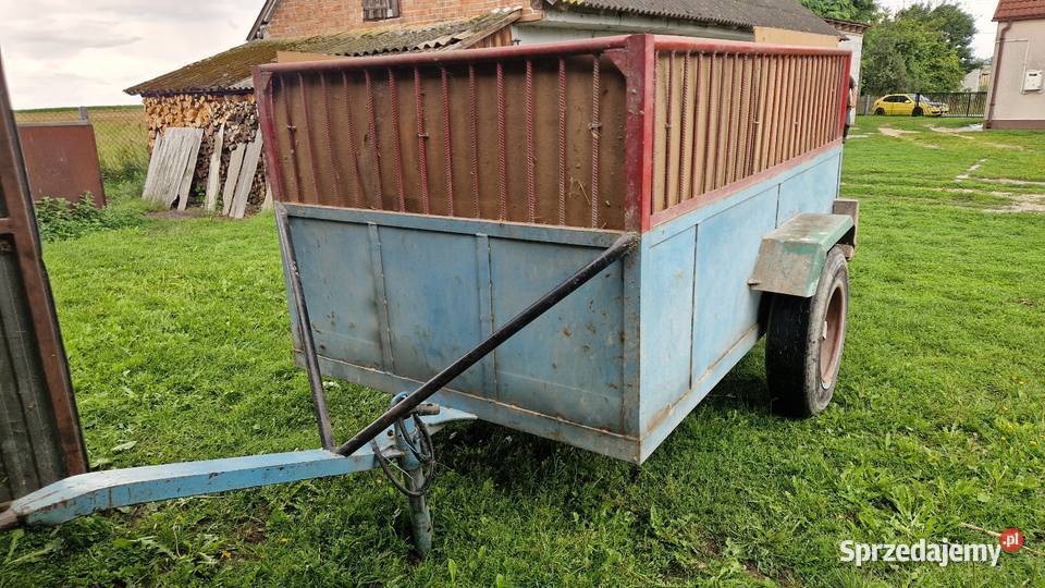Wózek jednoosiowy przyczepka świętokrzyskie Ogarka