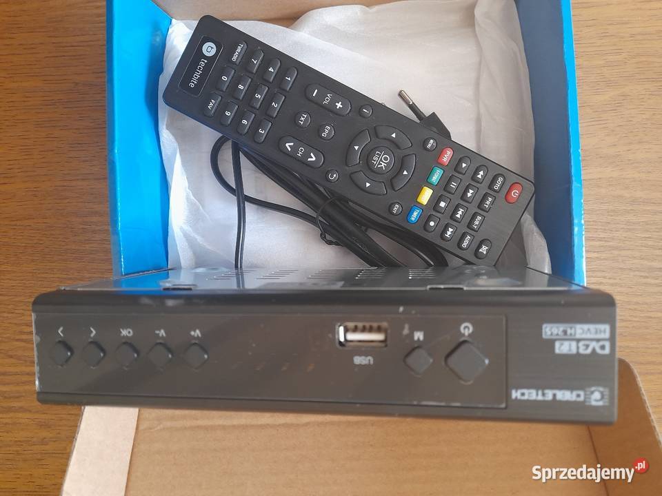 Tuner cyfrowy DVBTT2 HEVC H265