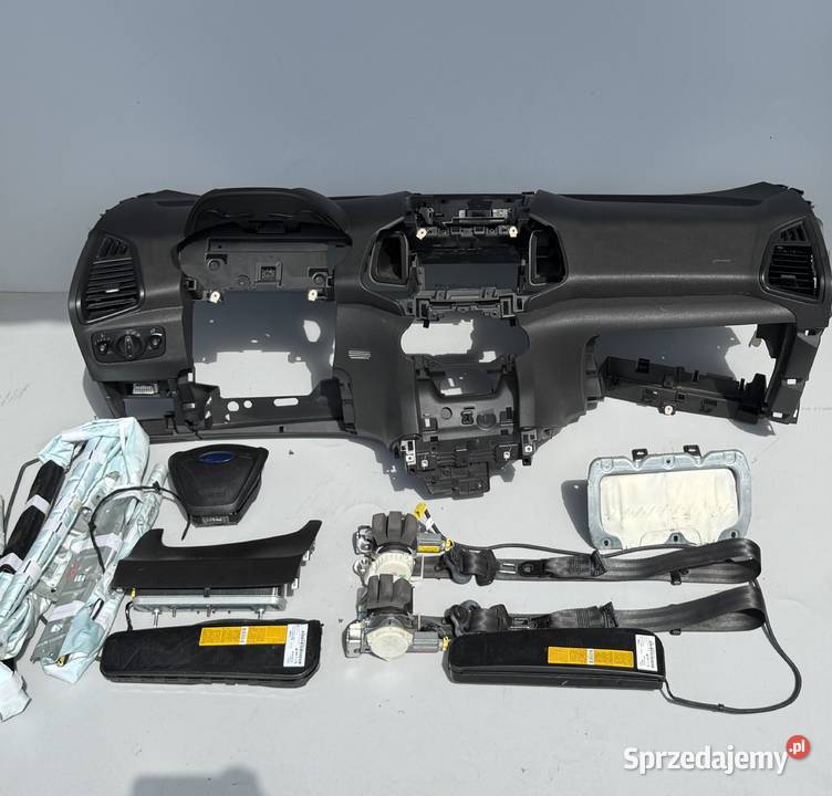 FORD ECOSPORT AIRBAG DESKA PODUSZKI PASY KOSOLA ORYGINAŁ AIR BAG DEMONTAŻ