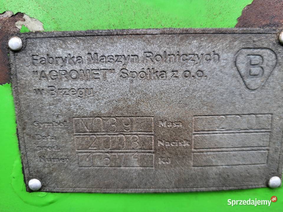 Rozsiewacz nawozu AGROMET Świba