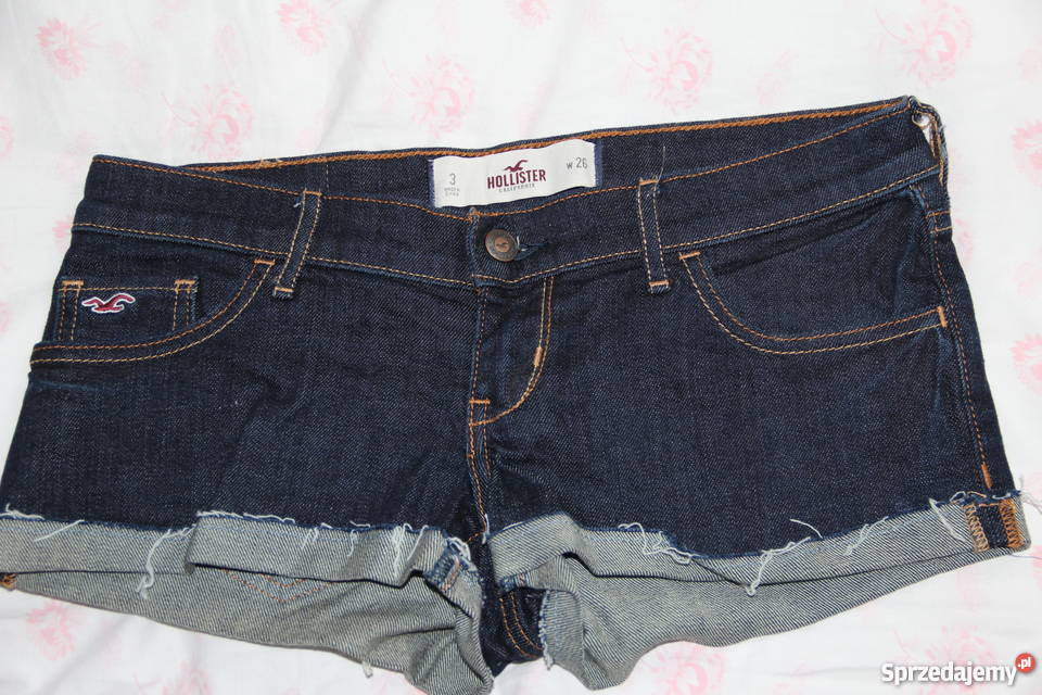 SEXI SPODENKI SZORTY HOLLISTER W 26 NOWE niebieski Zambrów