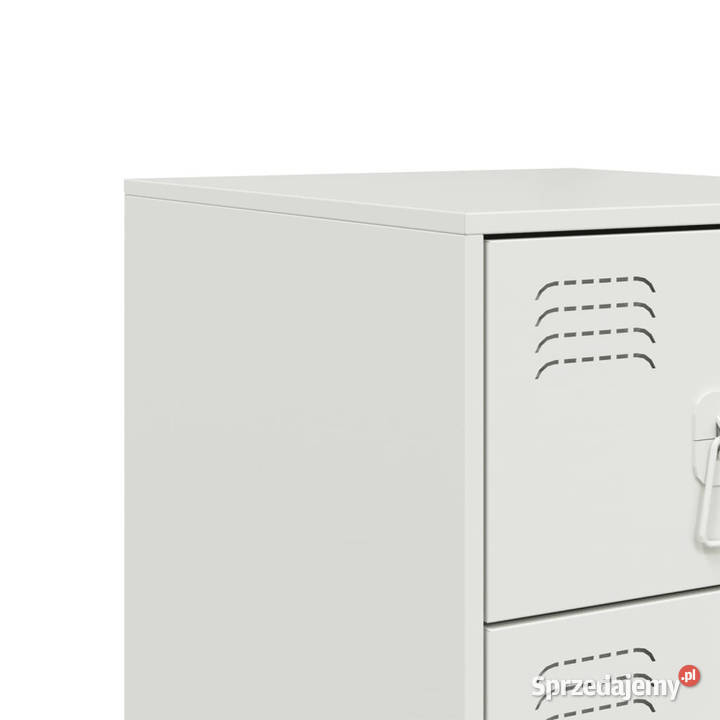 Szafka nocna biała 345x39x62 stal WM841785 Warszawa sprzedam