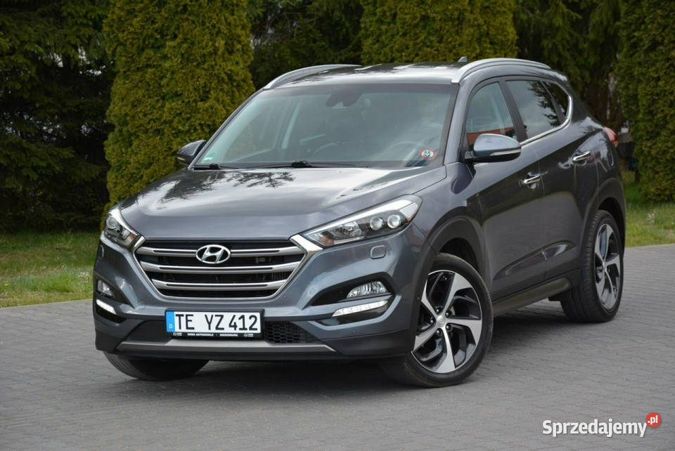 Hyundai Tucson Premium Skóry biXenon Led BLIS podgrzewane fotele Ostrów Mazowiecka