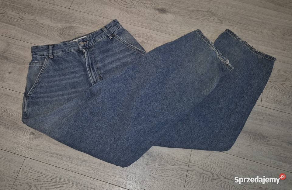 Spodnie jeansowe chłopiec Baggy Bershka 34XS Łódź