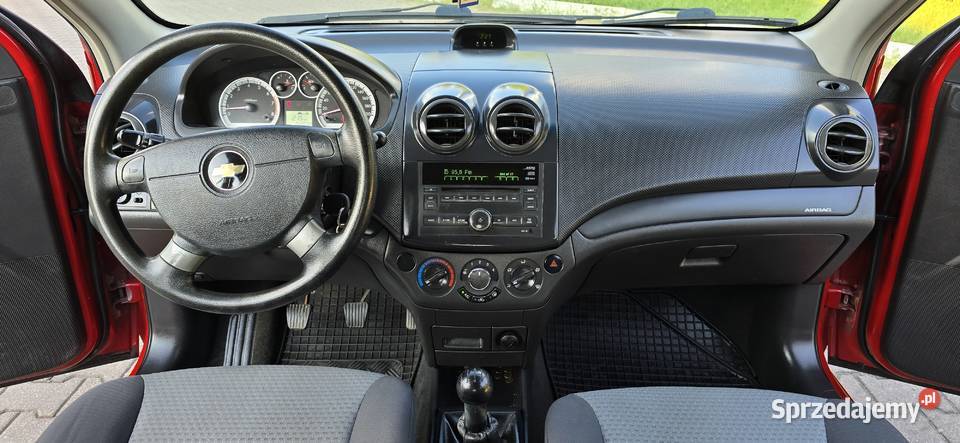 CHEVROLET AVEO 12i BENZYNA PRZEGLĄDOC012026 Świdnik