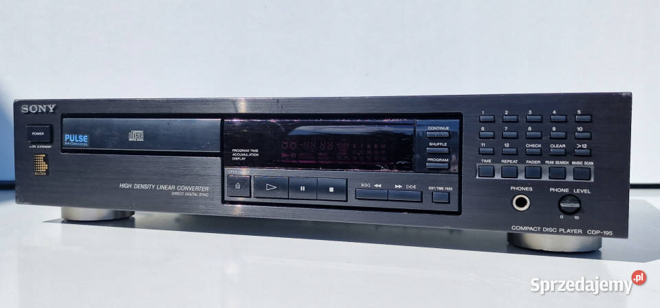 SONY odtwarzacz CD player CDP 195 CDP195 Międzychód