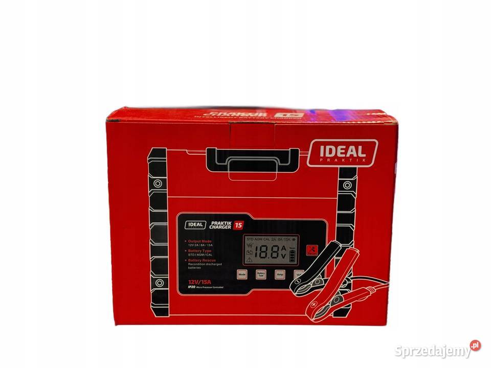 Ładowarka Praktik Charger 15 LCD 12V IDEAL Jelcz-Laskowice sprzedam