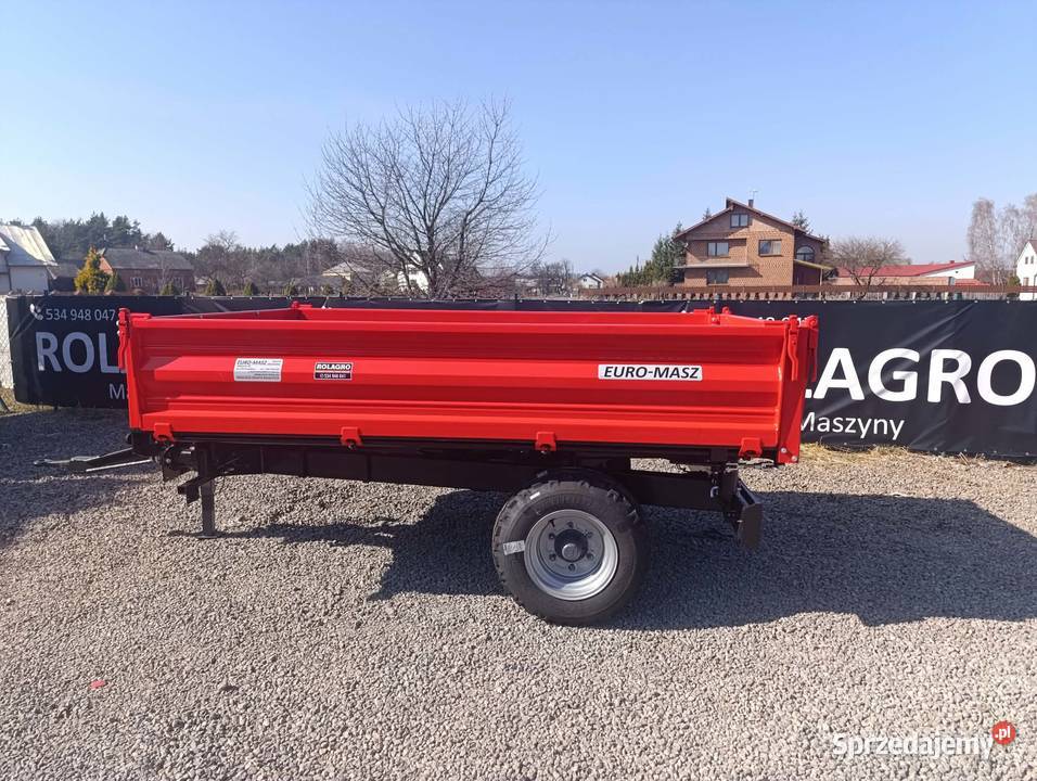 Przyczepa rolnicza 30T Firmy EUROMASZ Biłgoraj
