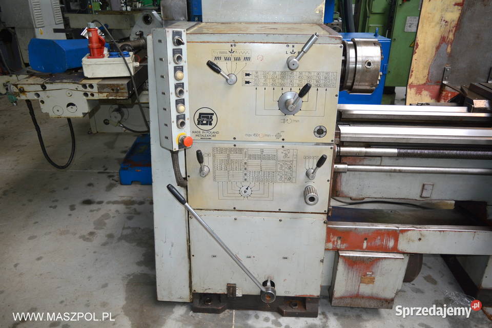 Tokarka TUR 50 S x 1500 stan techniczny STAN Produkcja Głowno