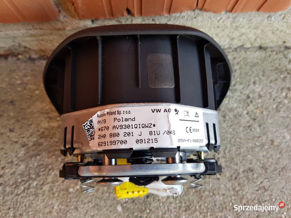 VW Amarok 2009 Poduszki powietrzne 2H0880201 poduszki powietrzne mazowieckie Warszawa