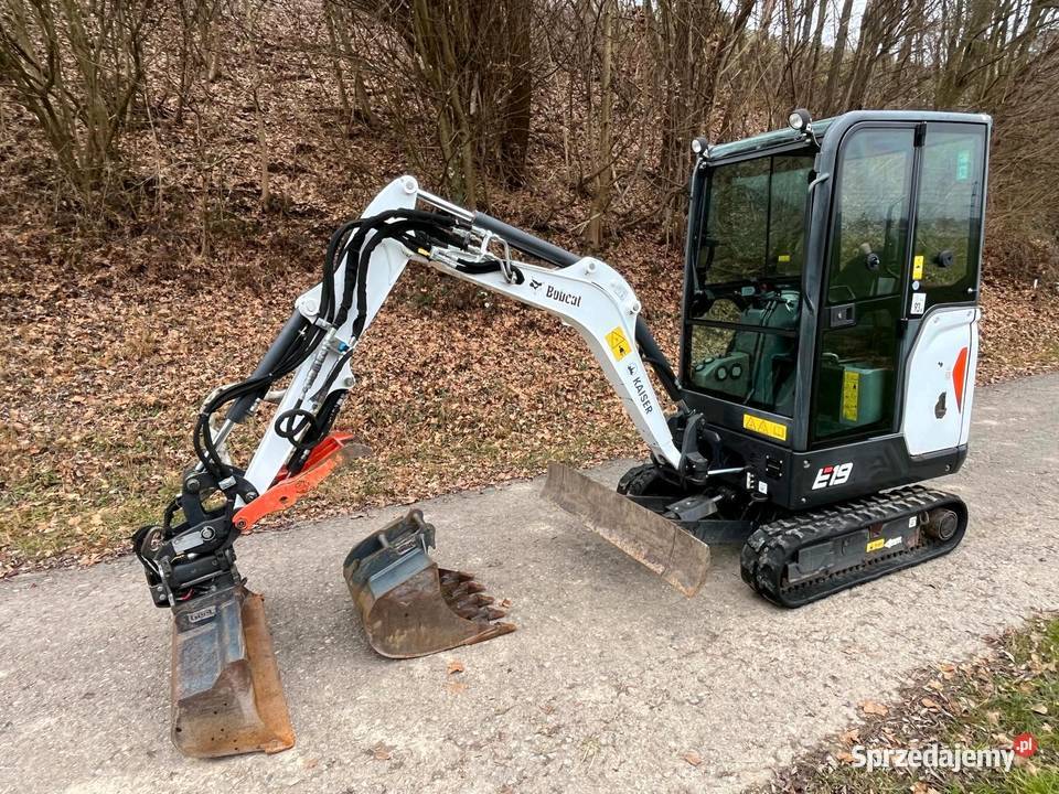 Minikoparkę Bobcat E19 Koparki Wrocław sprzedam