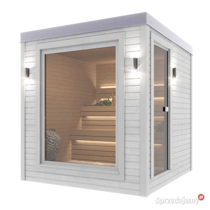 Sauna ogrodowa 25x25m do wykończenia Żeleźnica