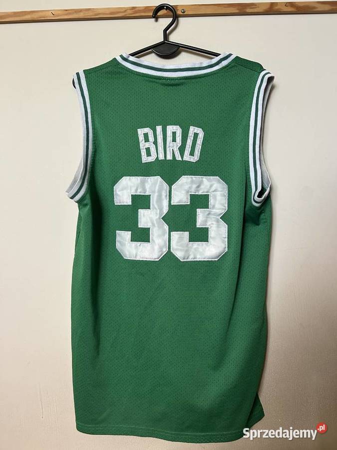 Vintage BOSTON CELTICS 33 BIRD M adidas UNIKAT Wrocław