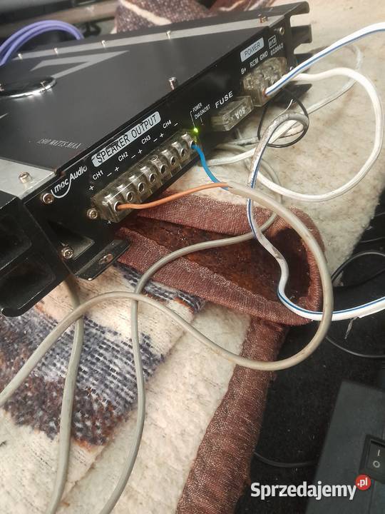 Subwoofer skrzynia basowa audio wzmacniacz mazowieckie Przasnysz sprzedam