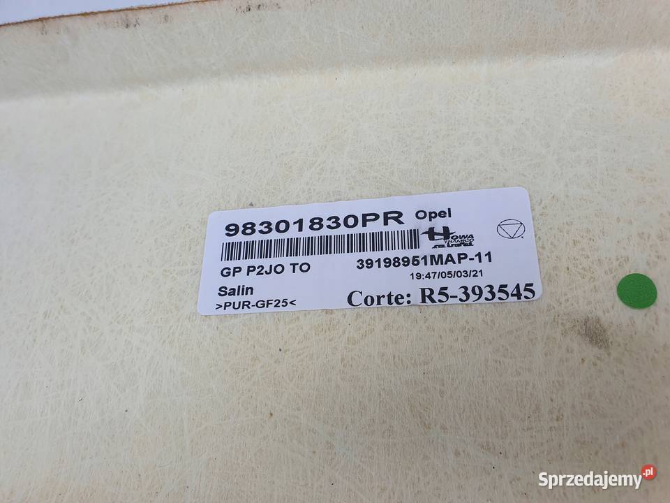 Opel Corsa F 1922r PODSUFITKA PANORAMA Podsufitki Rudka