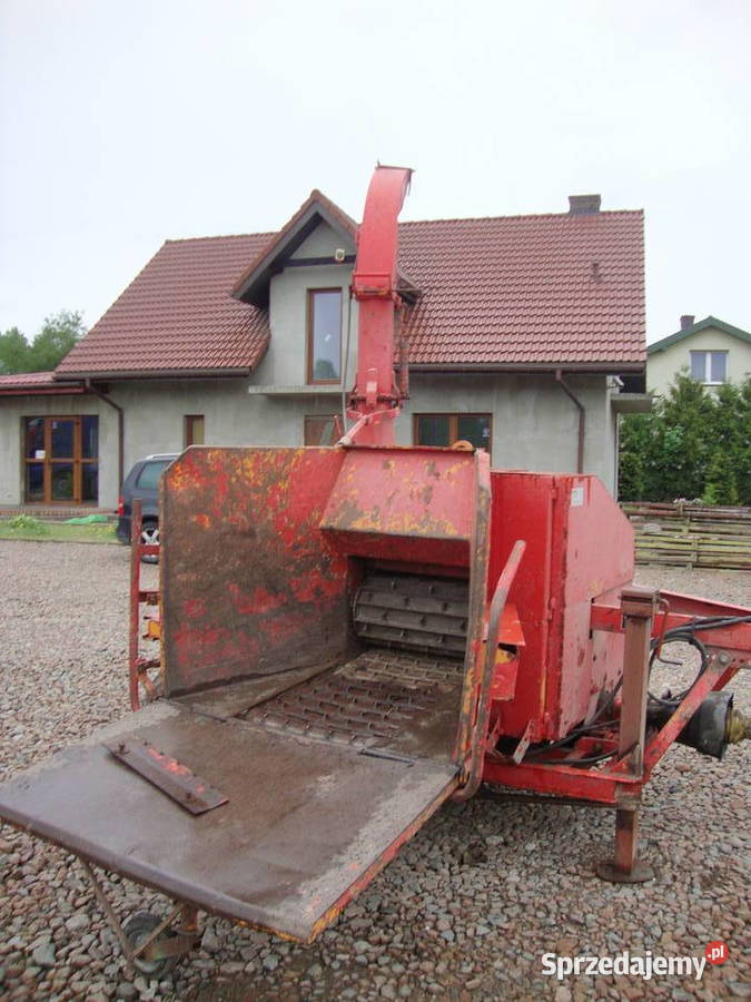 Biber 7 rębak rozdrabniacz bębnowy Leśnictwo mazowieckie Czaplinek