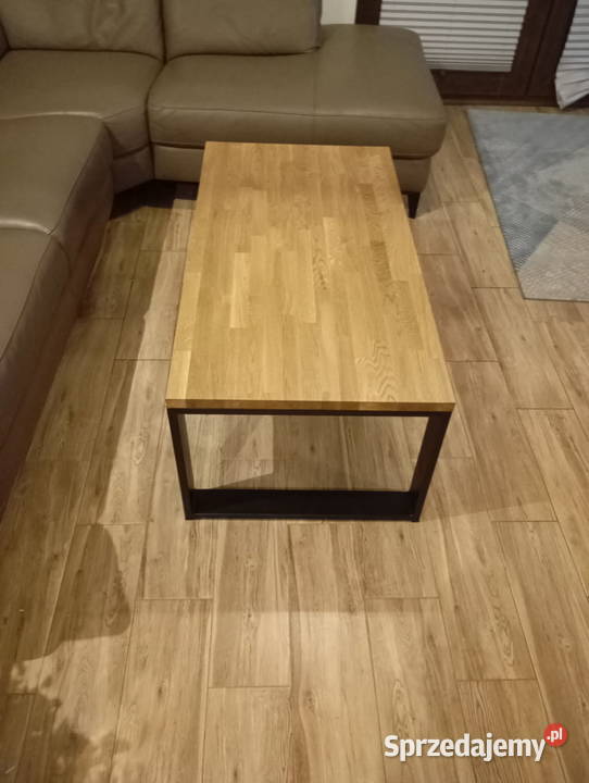 Stolik kawowy dębowy loftowy Choroszcz sprzedam