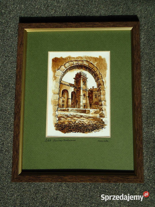 Grafika Lwów Klasztor Benedyktynek Warszawa