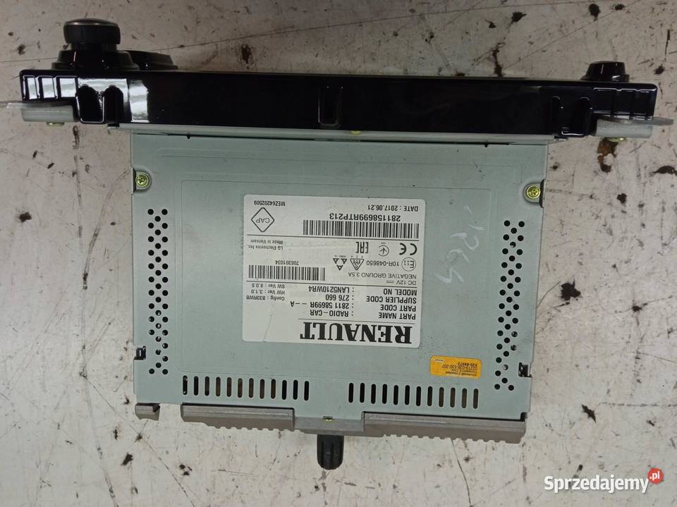 RADIO FABRYCZNE 281158699R Renault Clio IV Rok produkcji 2017 Sprzęt audio fabryczny świętokrzyskie