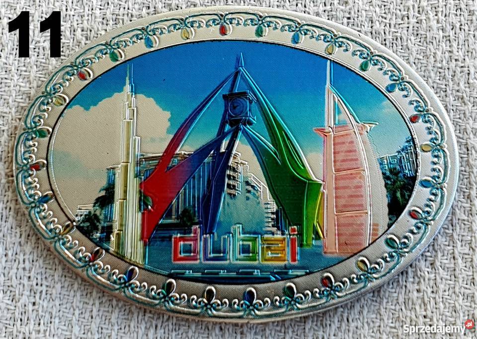 Magnes magnez na lodówkę Abu DhabiDubajEmiraty
