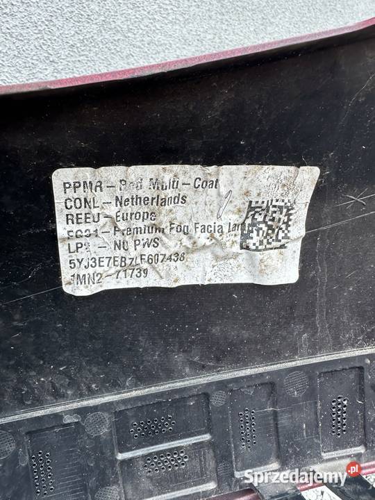 Tesla III Model 3 17 Zderzak Przód Przedni KN Mirsk