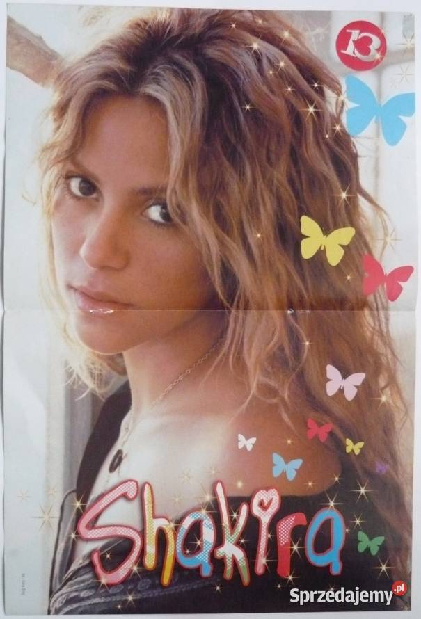 PLAKATY SHAKIRA WYPRZEDAŻ ŚWIAT PLAKATÓW Pozostałe sprzedam