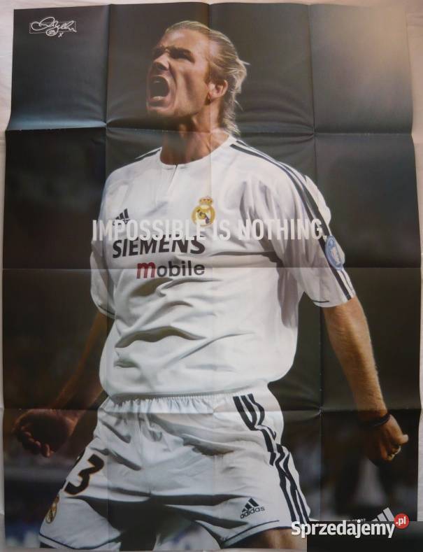POSTERY DAVID BECKHAM WYPRZEDAŻ ŚWIAT POSTERÓW Bydgoszcz